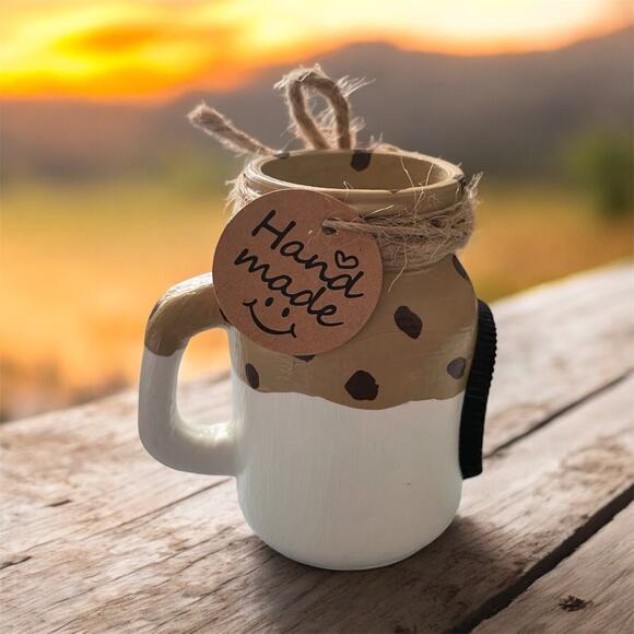 ⤵️🆕 Glass Faux Milk Bottle Decor For Farmhouse Tiered Tray, Farmhouse Decor - Picture 10 of 10